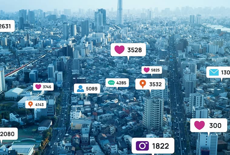SNSアカウントも運用